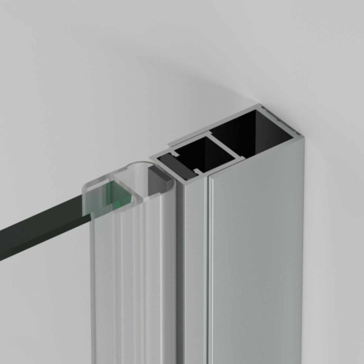 Perfil magnético Mampara de bañera YAIZA Becrisa, diseño moderno Errefe Home