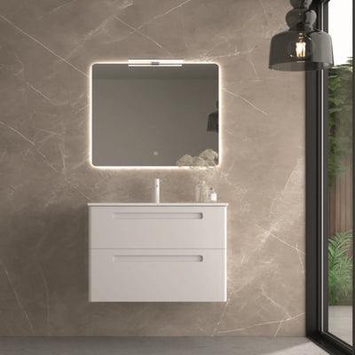 Mueble de Baño con Lavabo Integrado de 60 cm