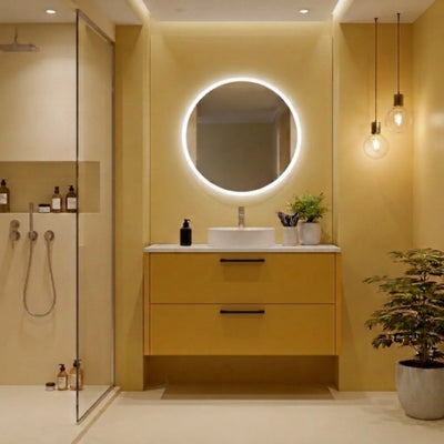 Muebles de baño Lavabo Sobre Encimera de 120 cm