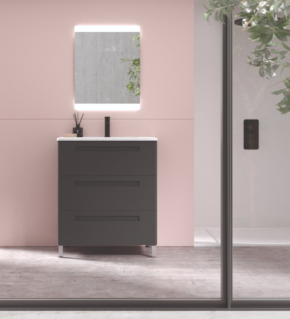 Mueble baño Avila2 París render diseño moderno elegante colección Errefe Home
