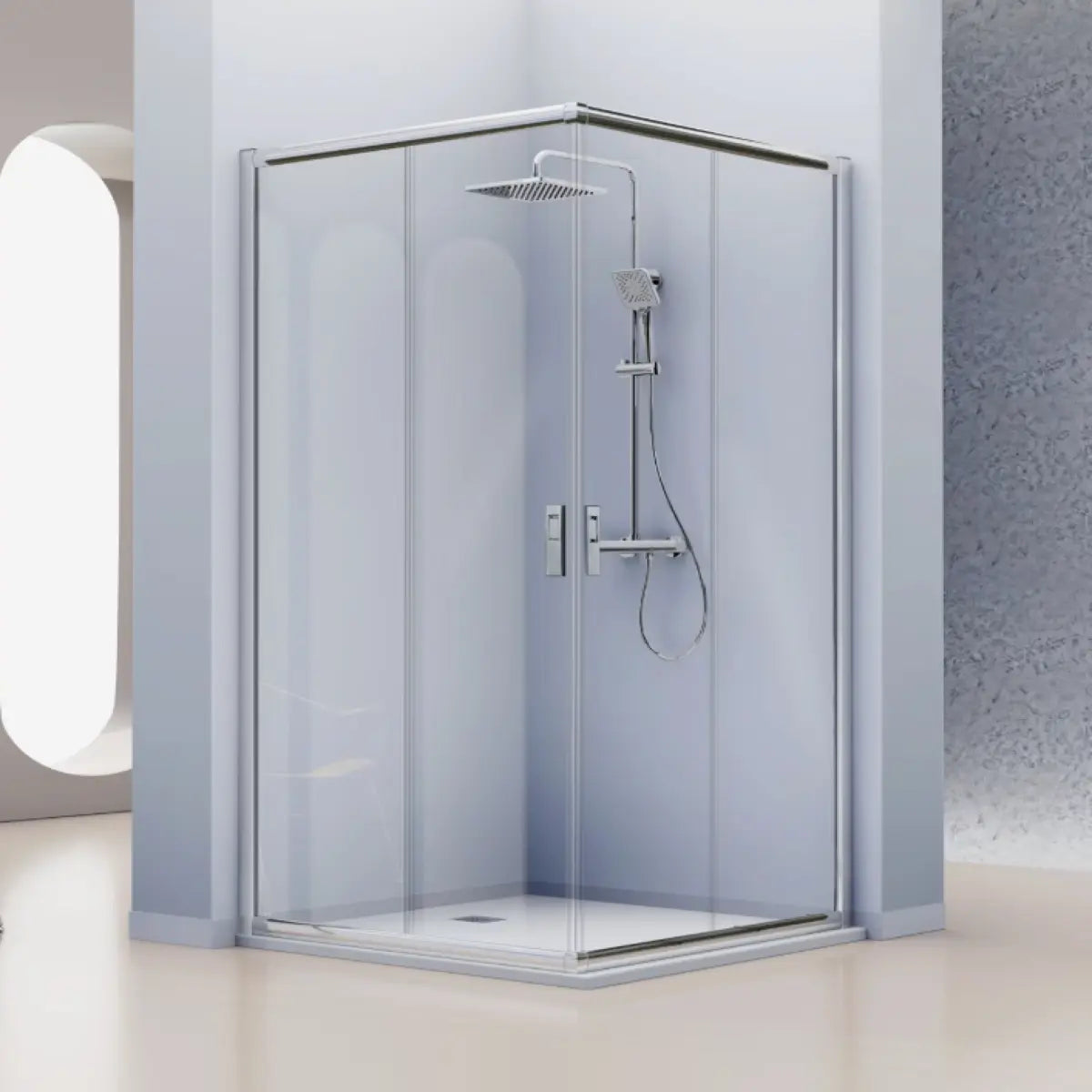 mampara-ducha-siena-frontal-1c-1f-plata-brillo.webp