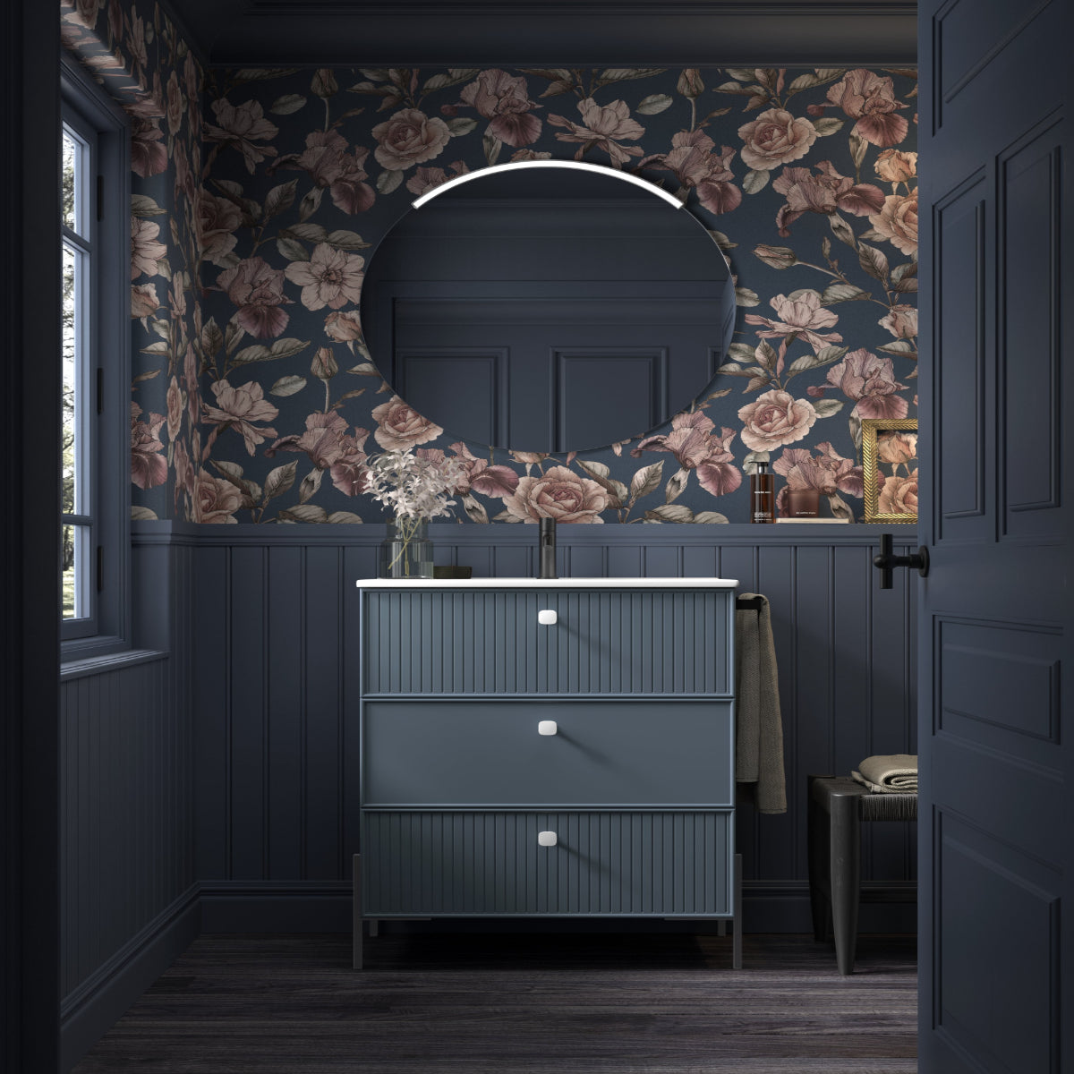 mueble-color-azul-coleccion-blanca-lavabo-integrado-1-seno-3-cajones-patas LUNGO.webp