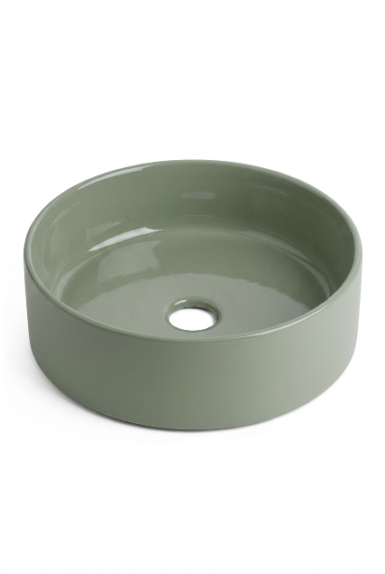 Lavabo KOLORES CIRCULO sobre encimera para muebles de baño Avila Dos, Errefe Home