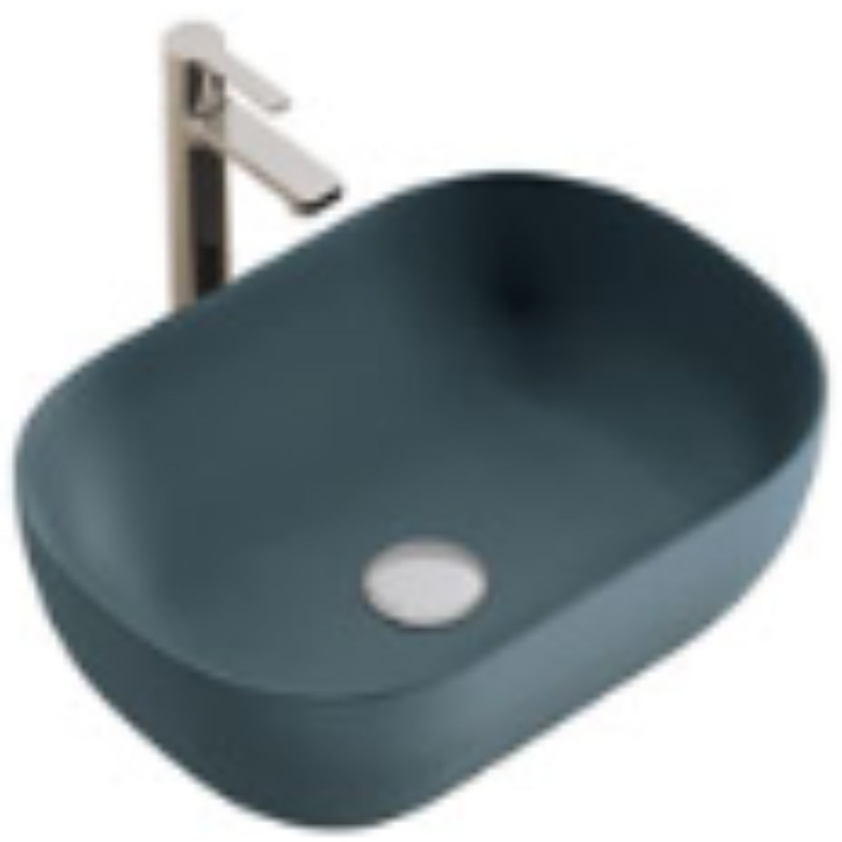 Lavabos sobre encimera Kolores color azul para muebles de baño Avila Dos, Errefe Home