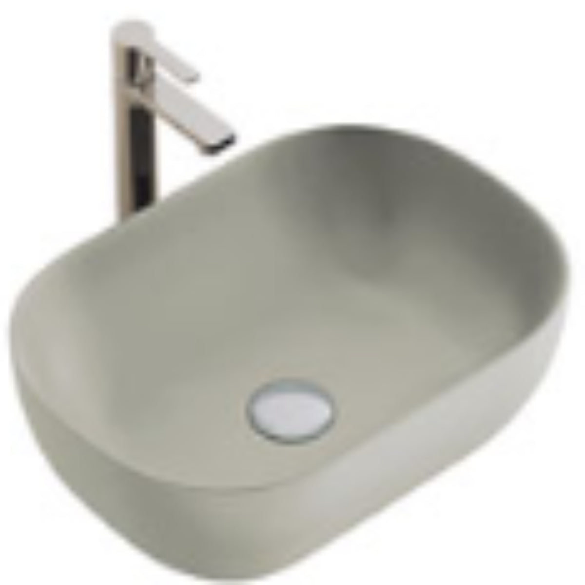 Lavabos sobre encimera Kolores color gris para muebles de baño Avila Dos, Errefe Home