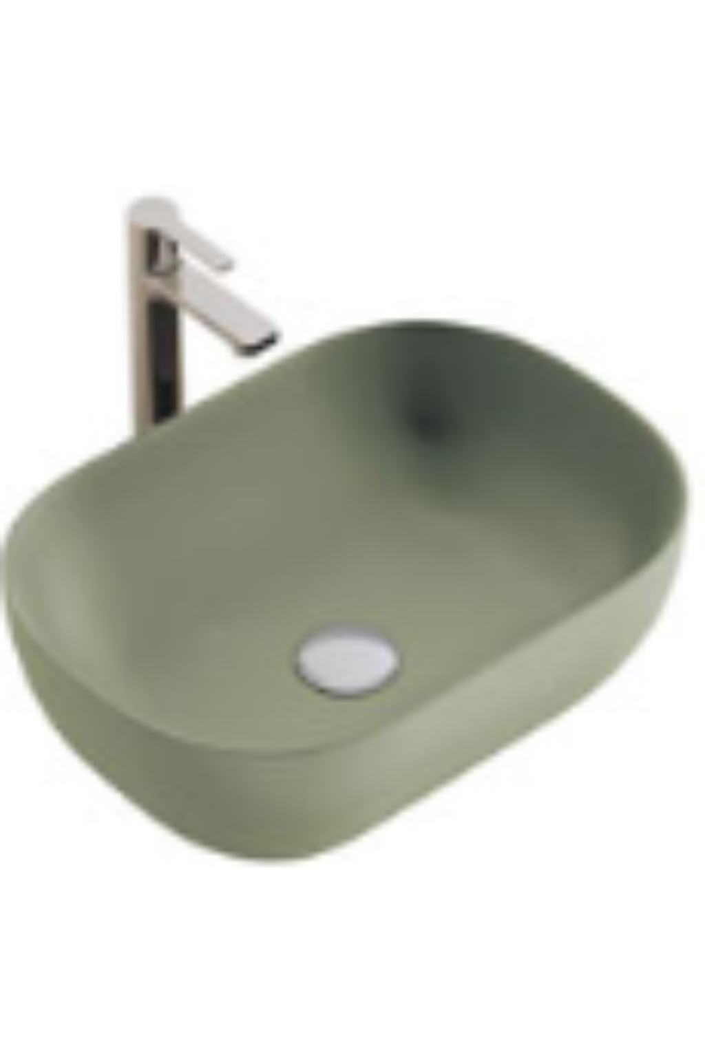 Lavabos sobre encimera Kolores color oliva para muebles de baño Avila Dos, Errefe Home