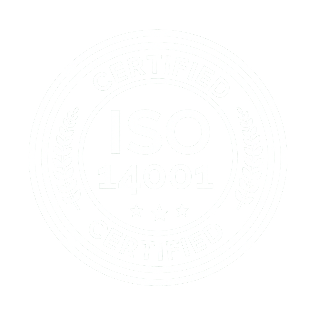 Icono de Certificado ISO 14001 - Errefe Home muebles de baño, mamparas de ducha y accesorios