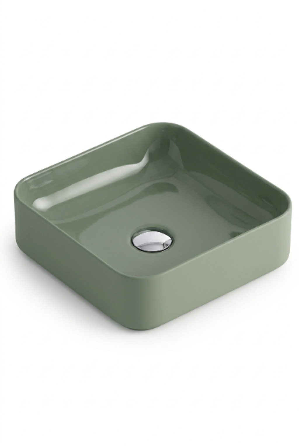 Lavabo KUADRADO KOLORES sobre encimera para muebles de baño Avila Dos, Errefe Home
