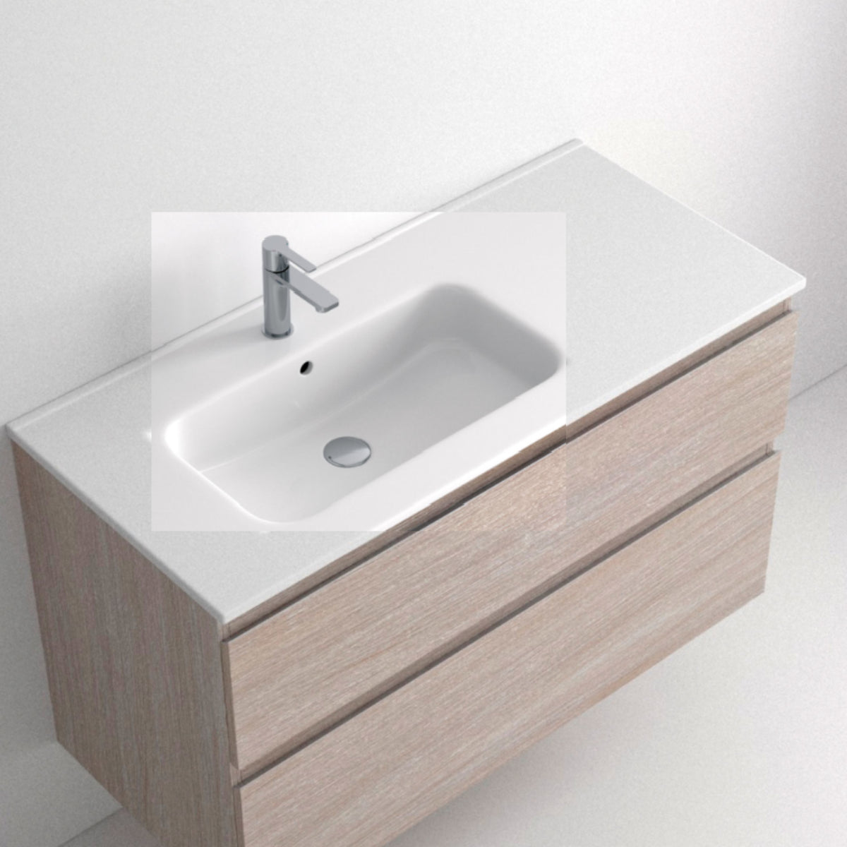 Lavabo Aire desplazado diseño innovador moderno funcional mueble baño Errefe Home