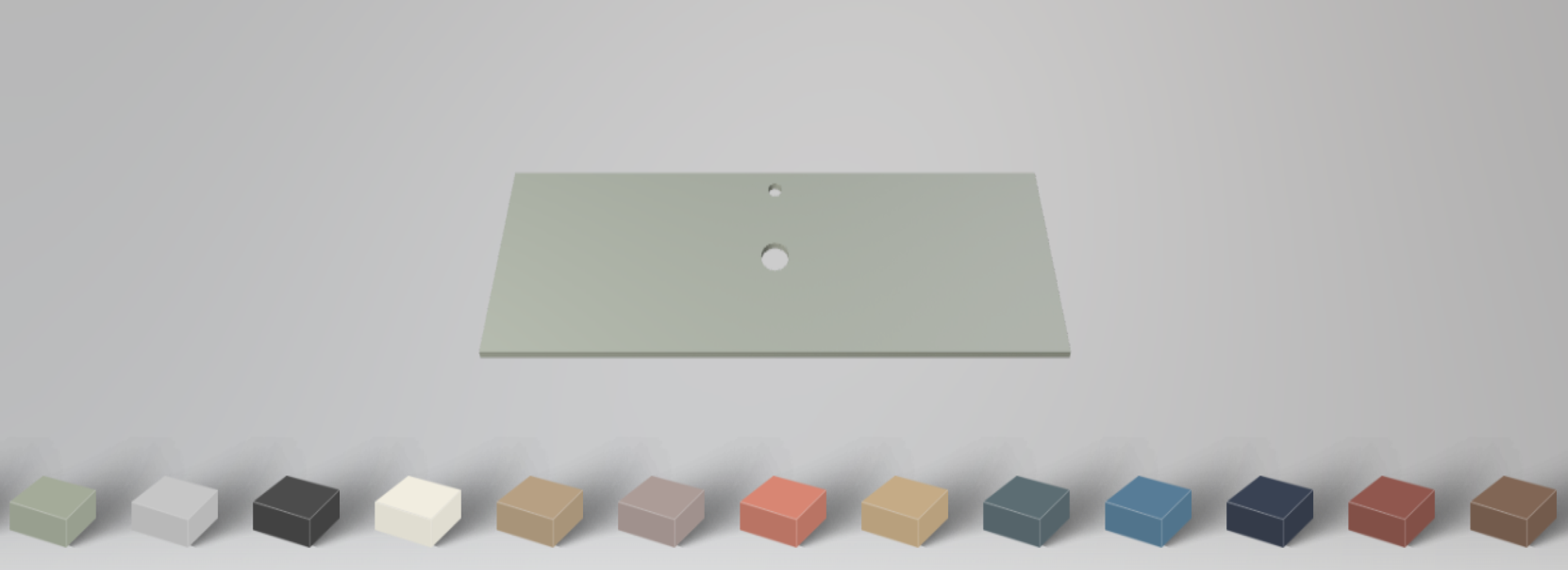 Microtec material innovador colores únicos diseño moderno elegante para lavabos Errefe Home