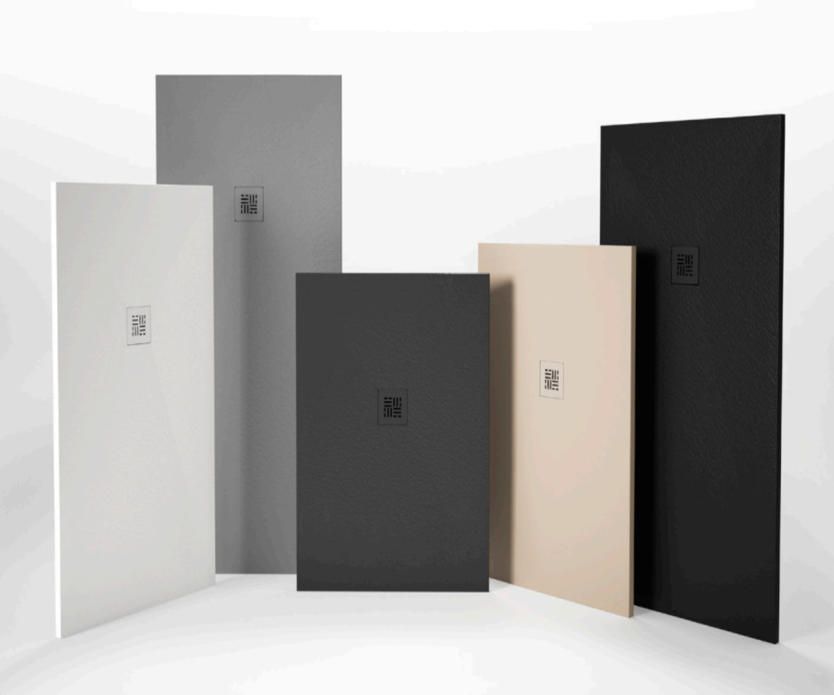 Platos de ducha Colección FORMENTERA. Brecrisa. Antideslizantes y prácticos. Errefe Home