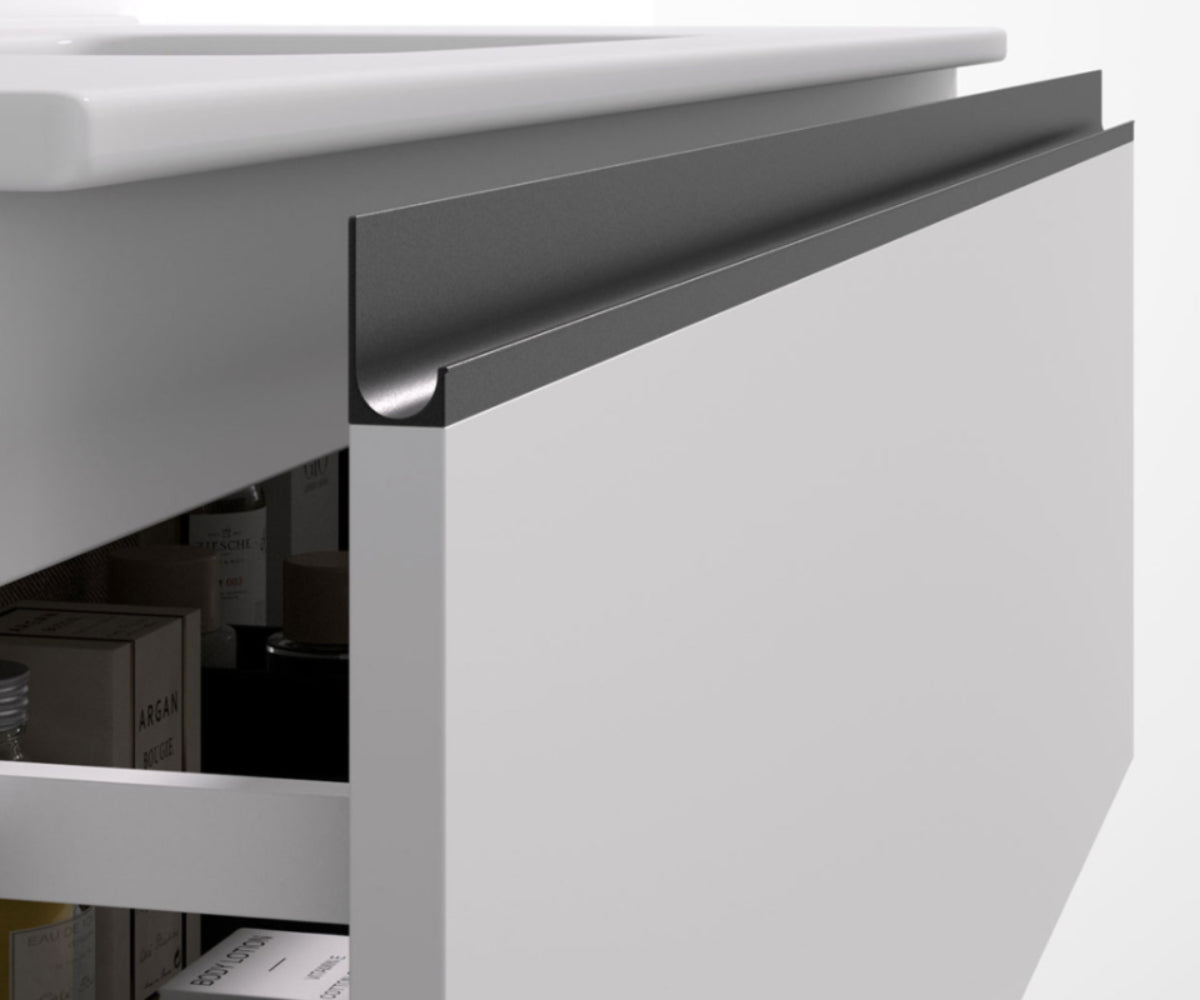 Detalle tirador Gola negro Colección Carmen Avila Dos Errefe Home