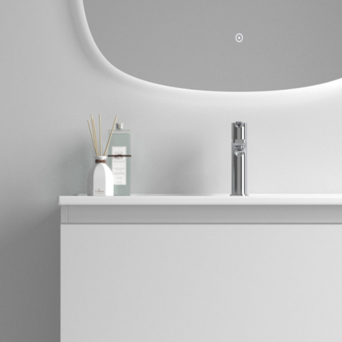 Detalle tirador Uñero 21 lavabo integrado Carmen Avila Dos Errefe Home